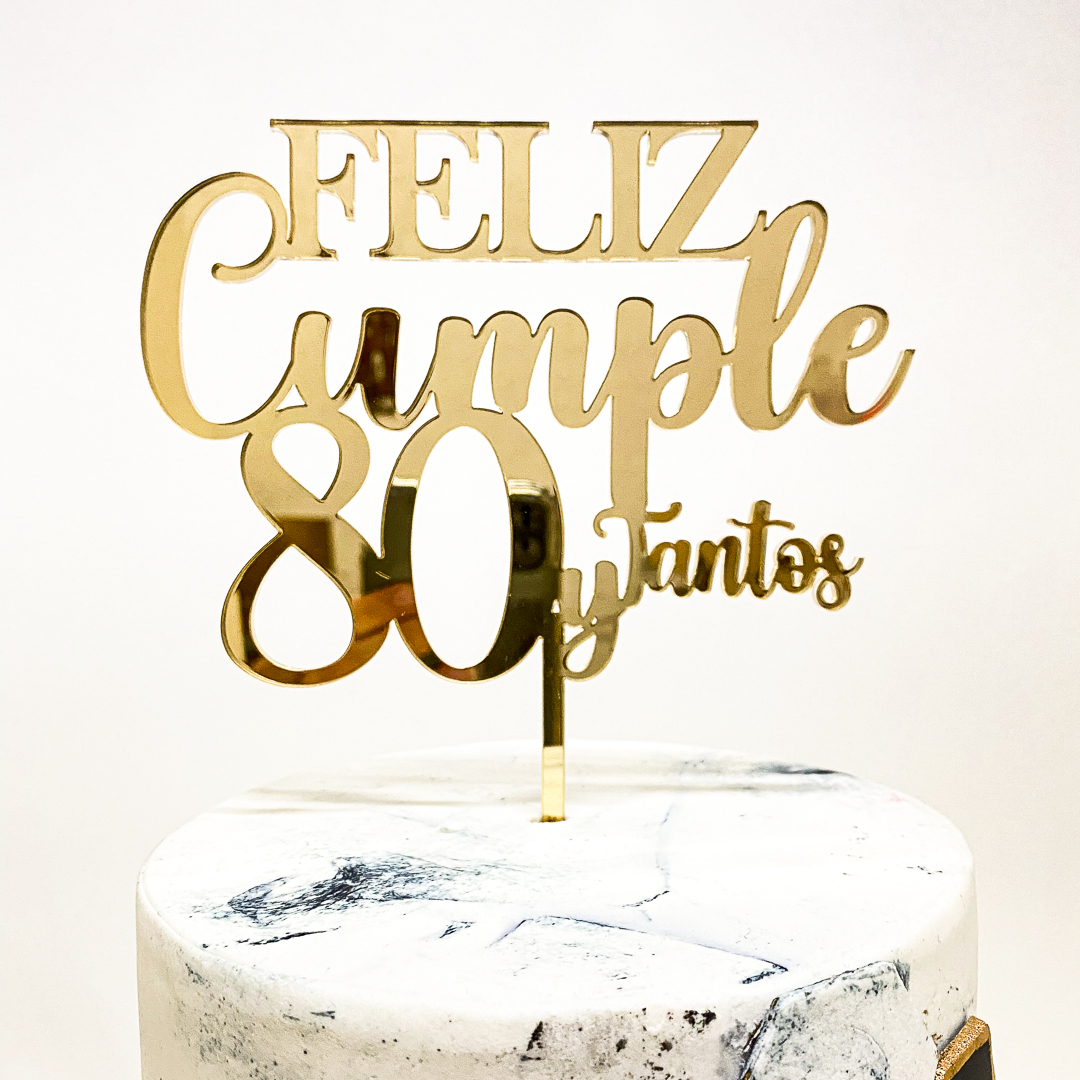 Feliz Cumple Numero y Tantos